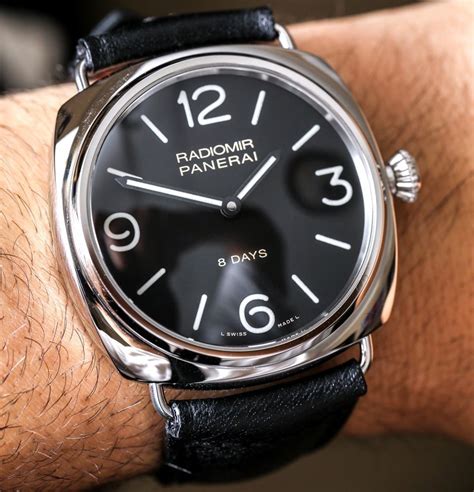 panerai black seal 8 day|black seal Panerai watch.